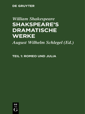 cover image of Romeo und Julia